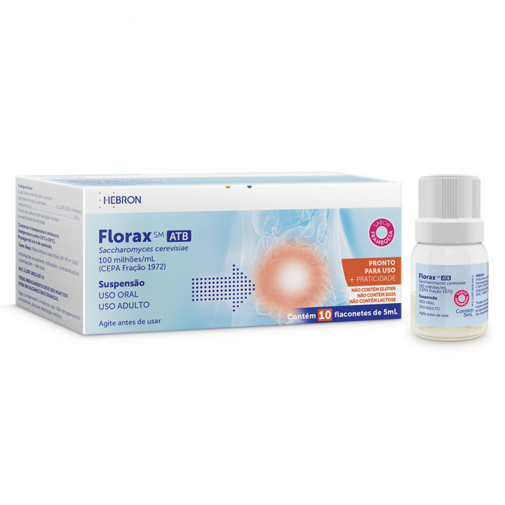 Florax ATB com 10 flaconetes com 5ml